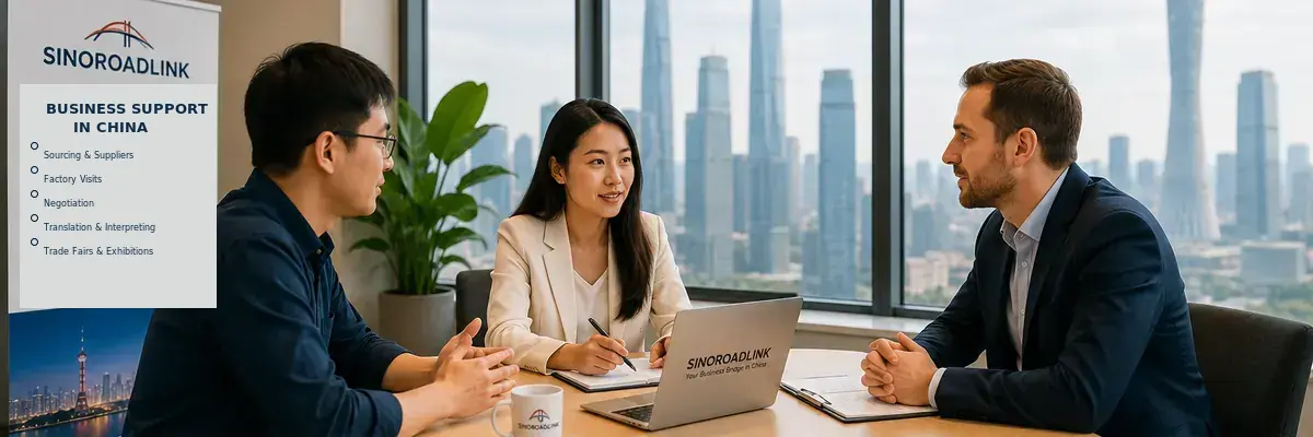 Commercial support during a professional meeting in China