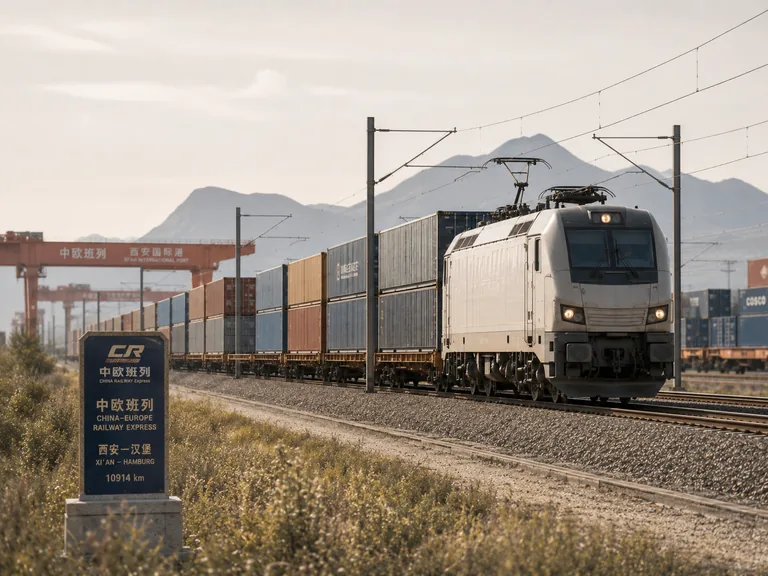 Transport ferroviaire de marchandises entre la Chine et l’Europe